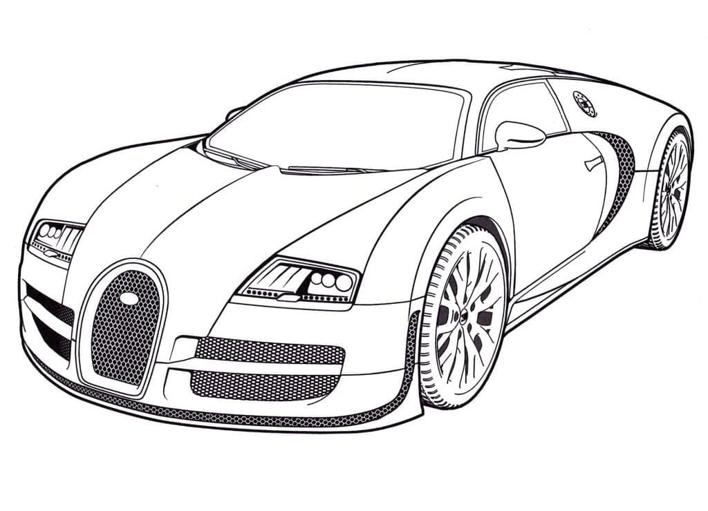 Geweldige Bugatti auto