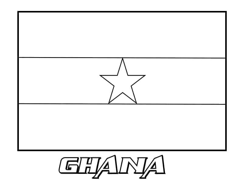 Ghanese vlag