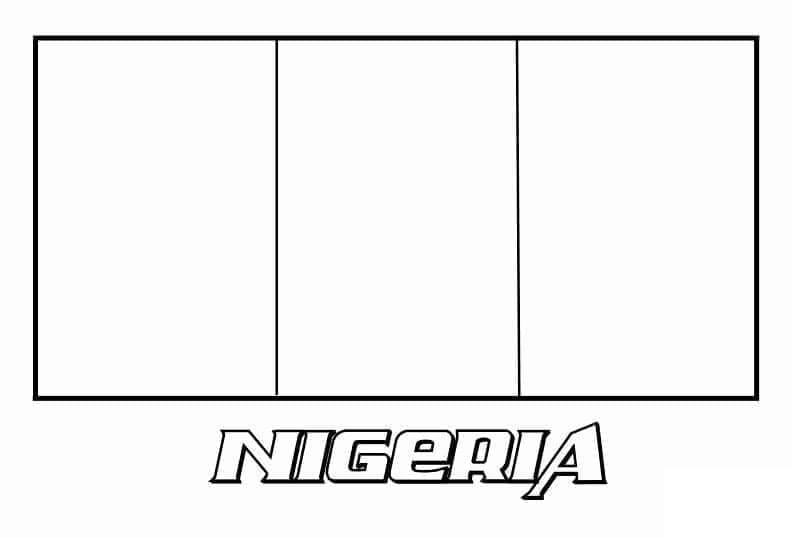 Vlag van Nigeria Afbeelding