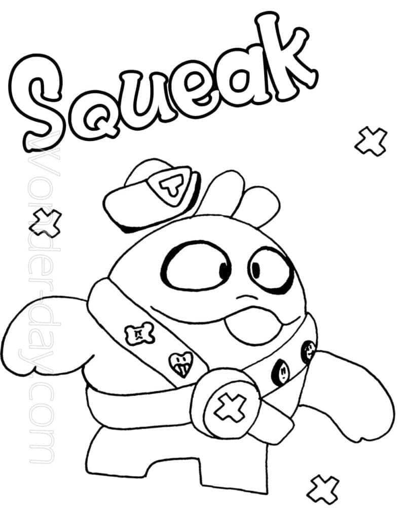 Squeak van Brawl Stars