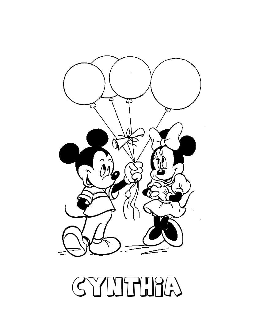 Cynthia Mickey Mouse