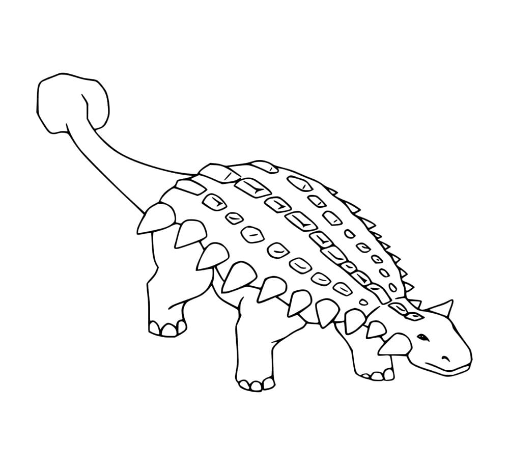 Gemakkelijke Ankylosaurus