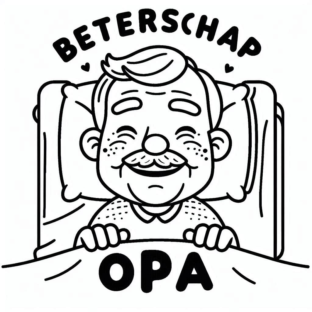 Afbeelding Beterschap Opa