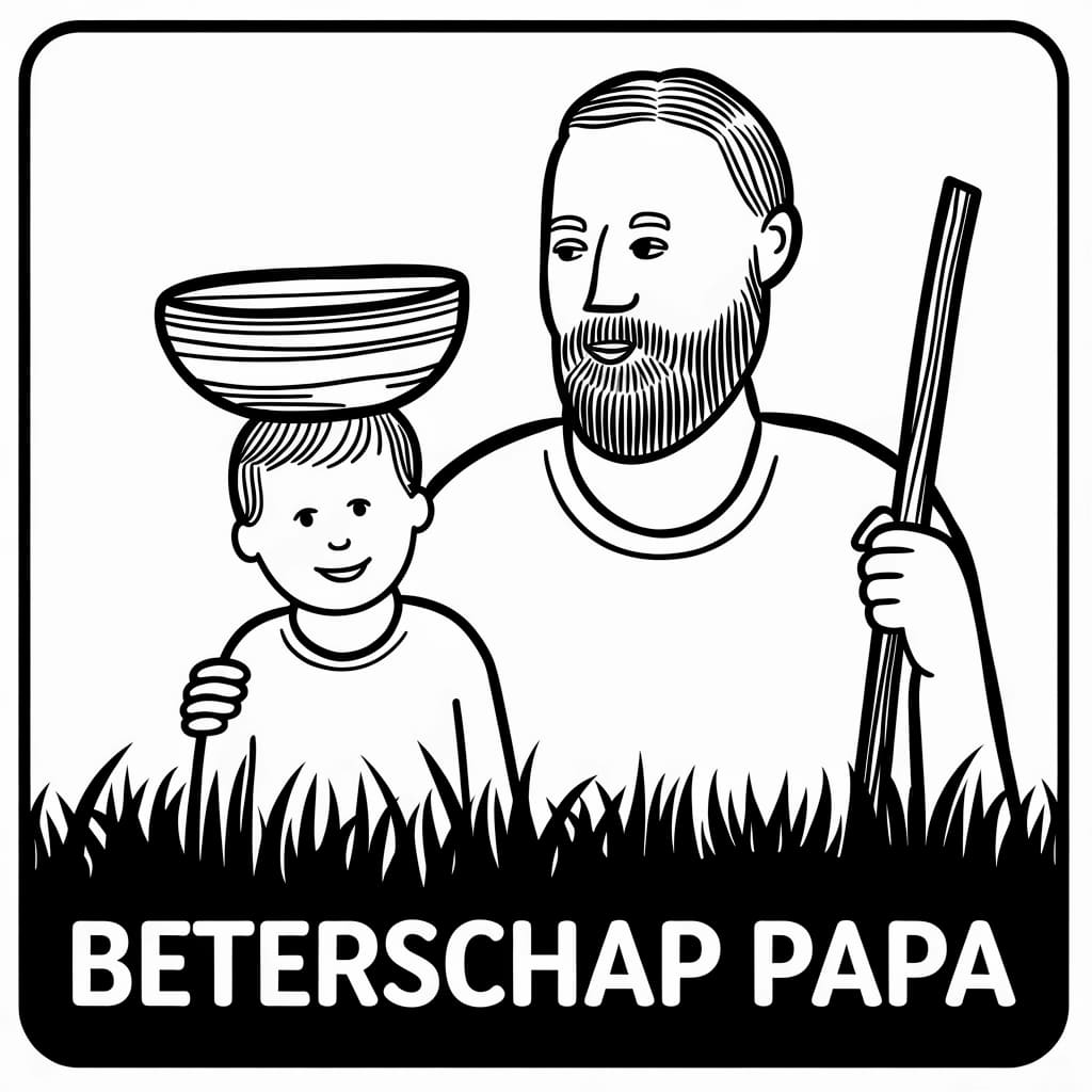 Afbeelding jongen Beterschap Papa