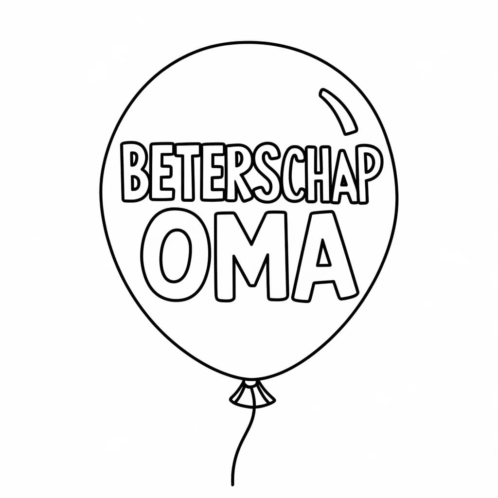 Ballon Beterschap Oma