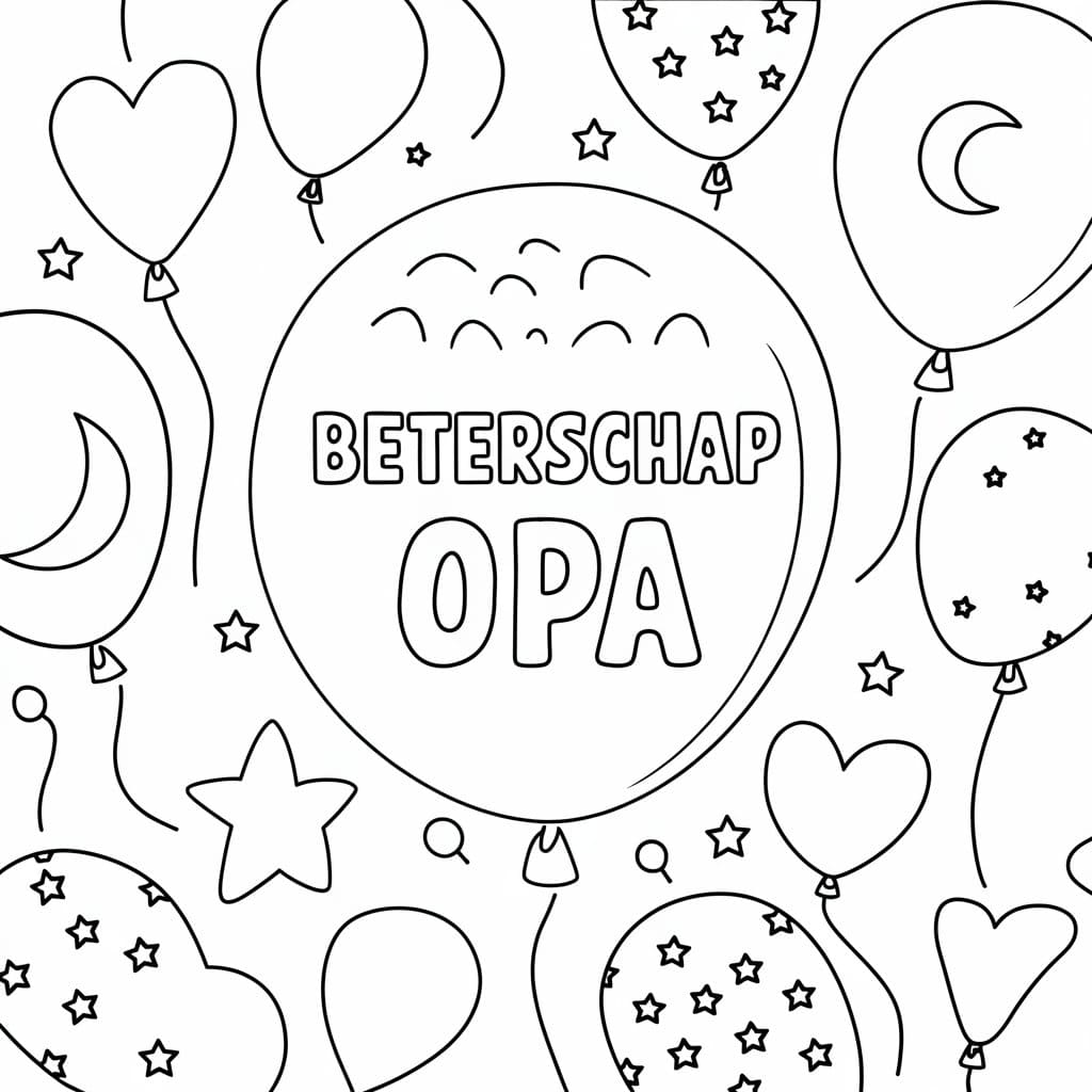 Ballon Beterschap Opa