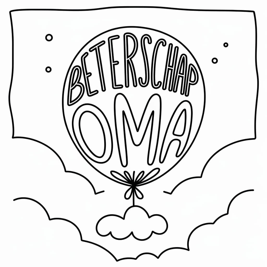 Beterschap Oma Kleurplaten Kinderen Kleurplaat Beterschap Oma Kleurplaten Kinderen Kleurplaat