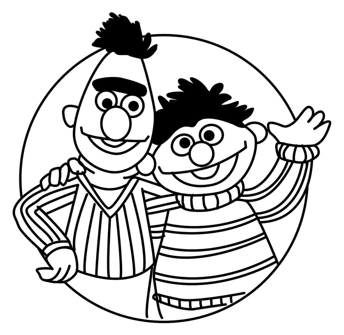 Bert en Ernie beste vriend