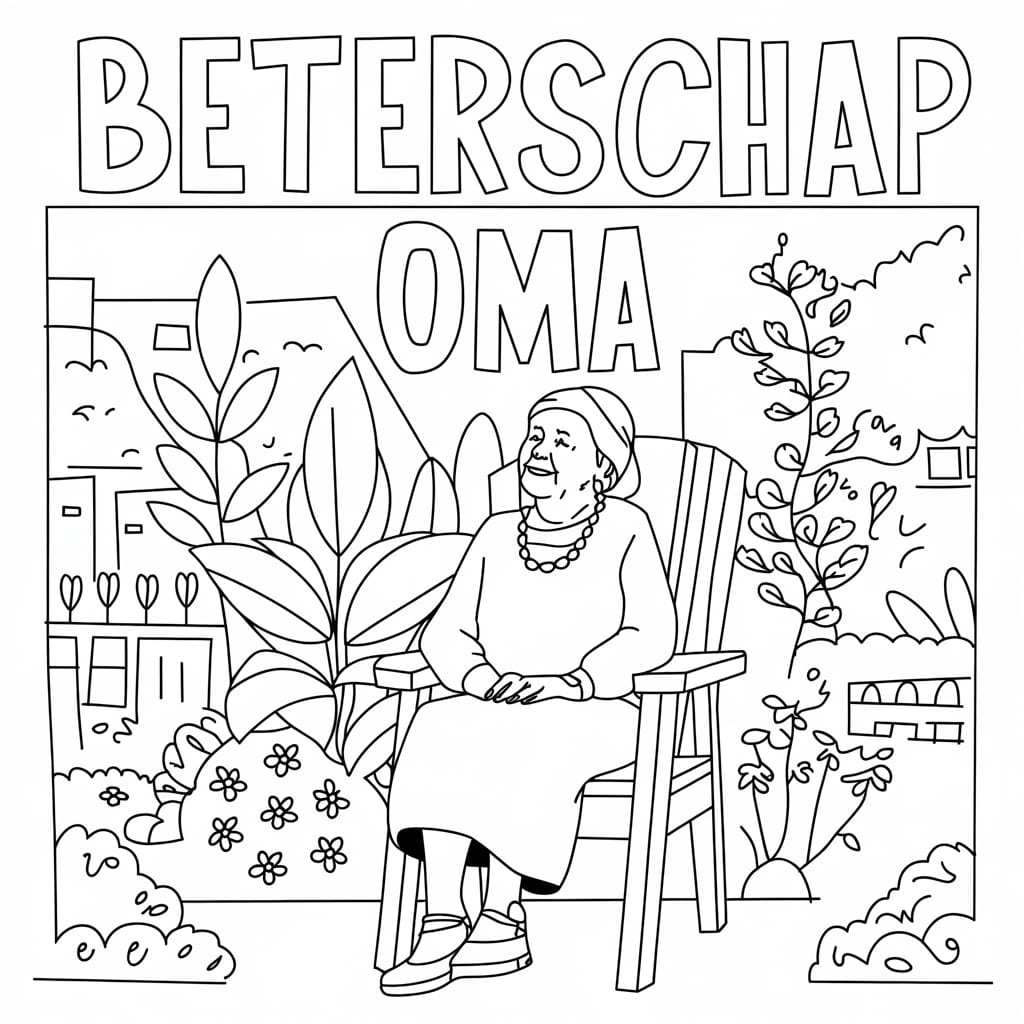 Beterschap Oma afbeelding