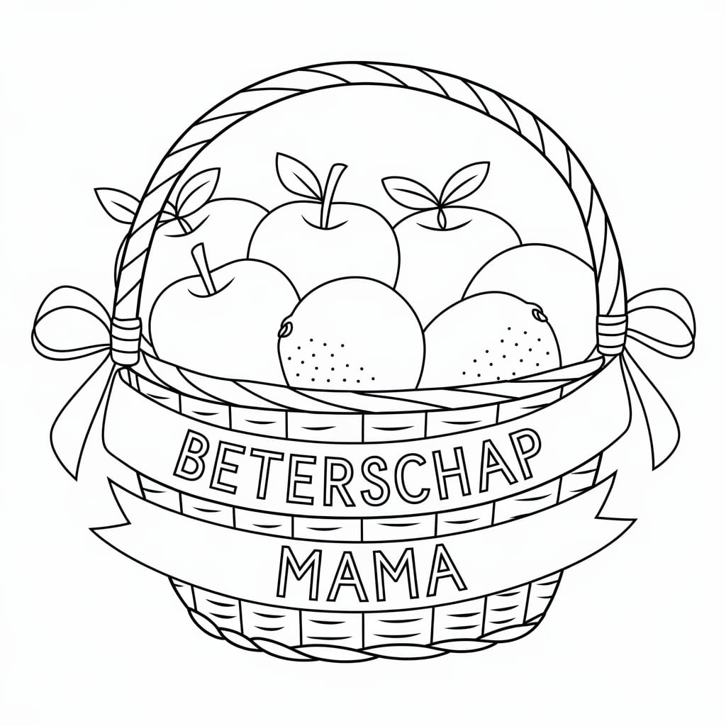 Fruitmand Beterschap Mama