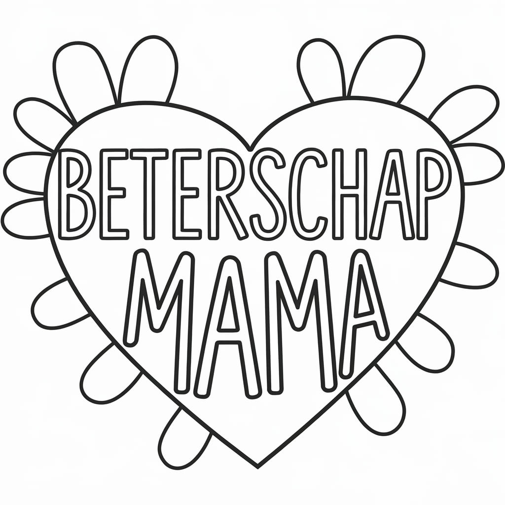 Hart vorm Beterschap Mama