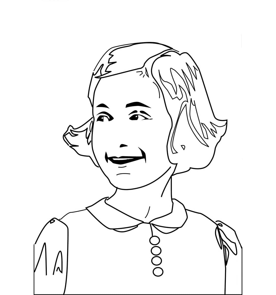 Meisje Anne Frank