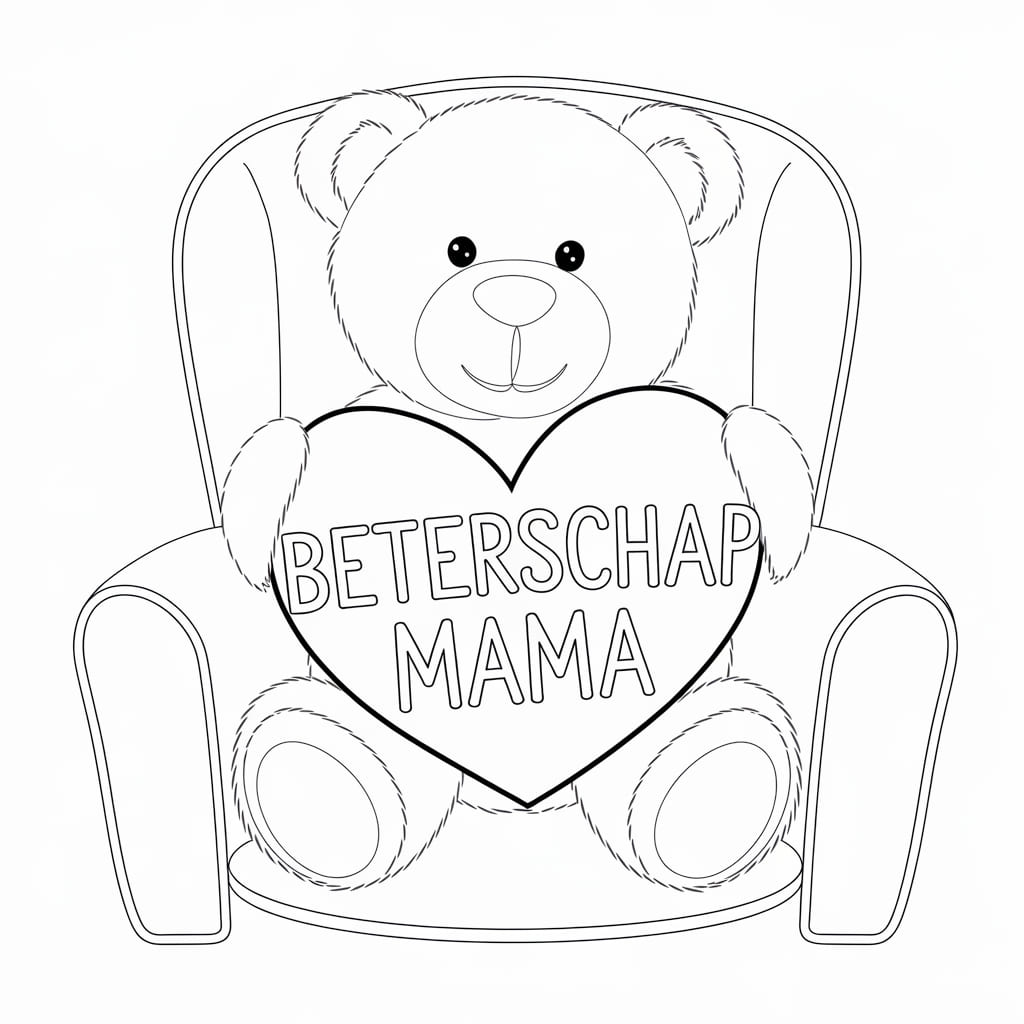 Teddybeer Beterschap Mama