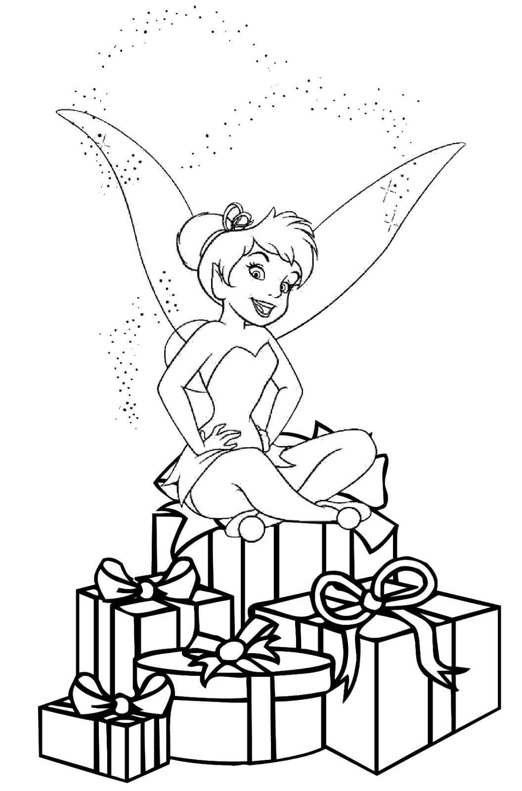 Tinkerbell en cadeaus