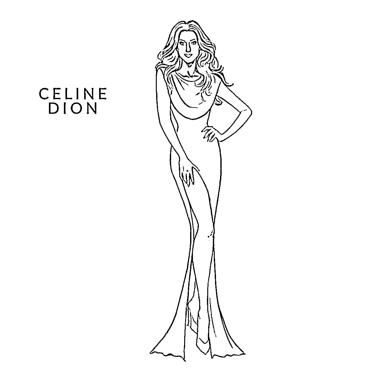 Celine Dion is erg mooi