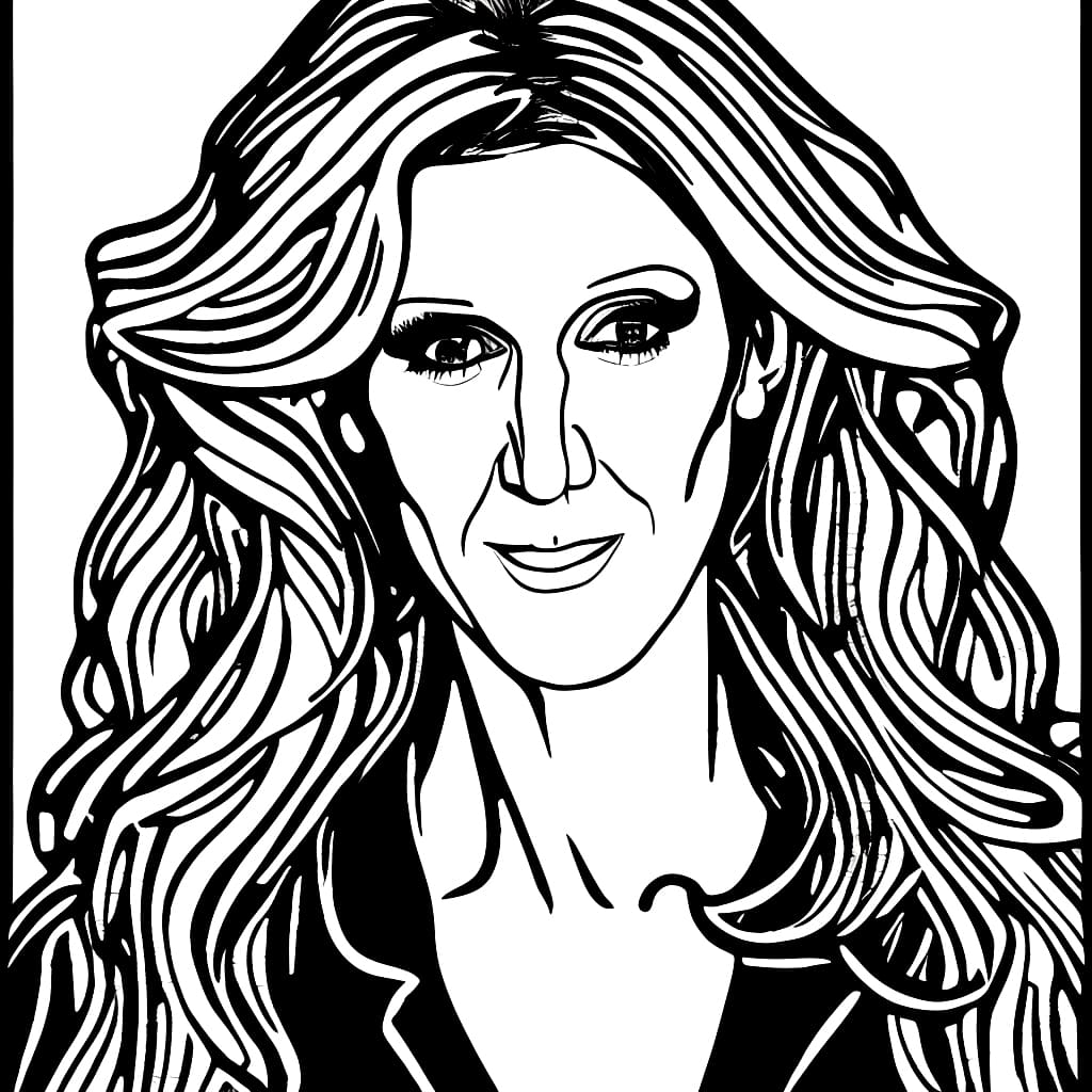 Celine Dion lang haar