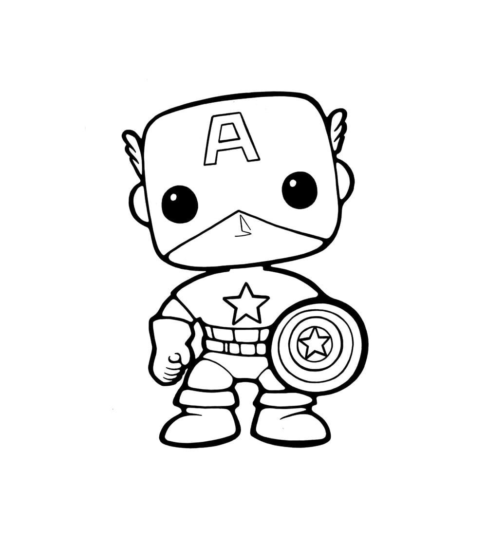 Captain America Funko Pop