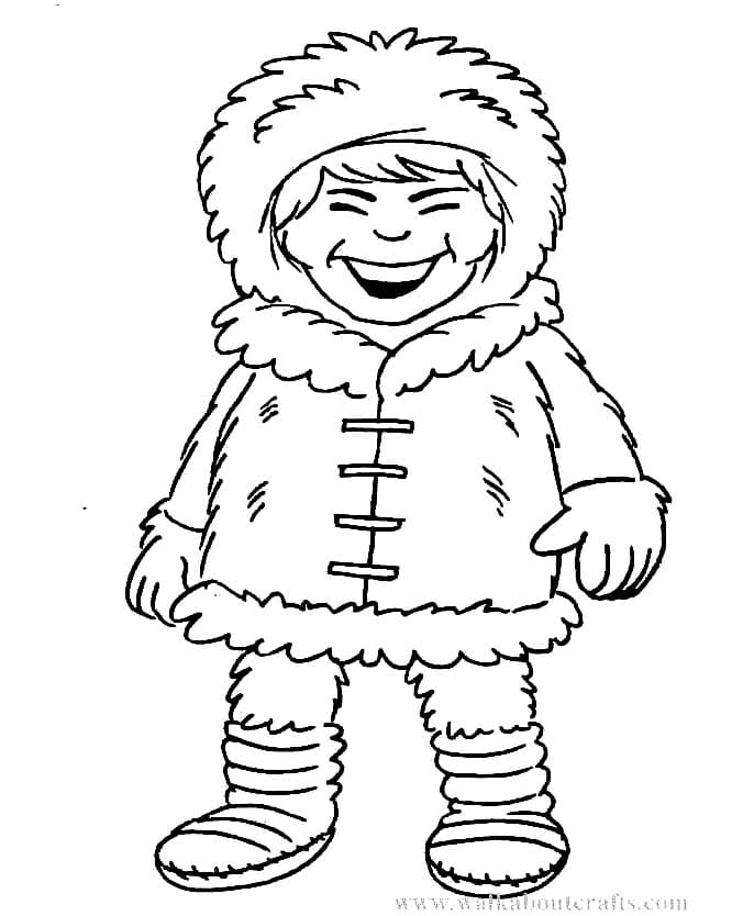 Eskimo jongen