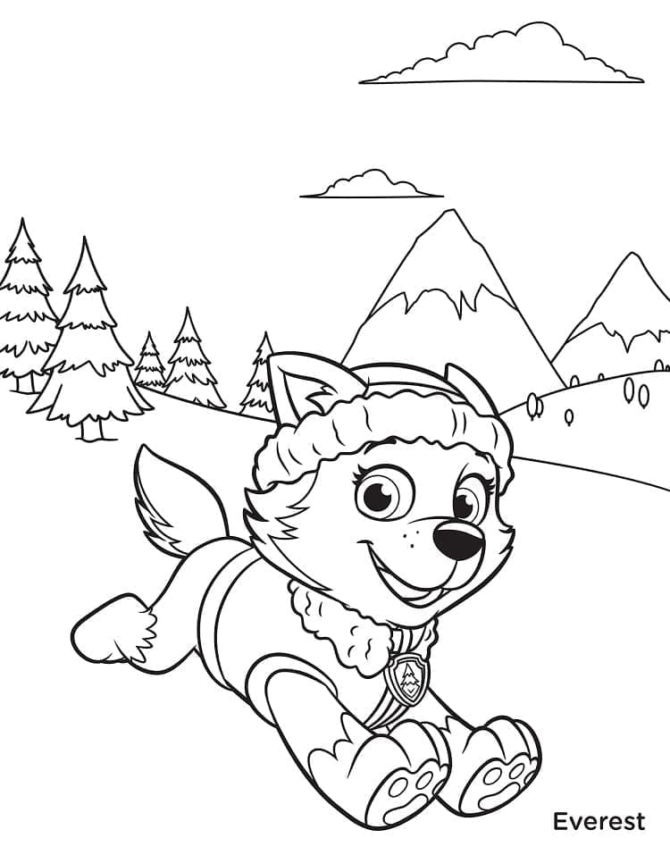 Everest van Paw Patrol