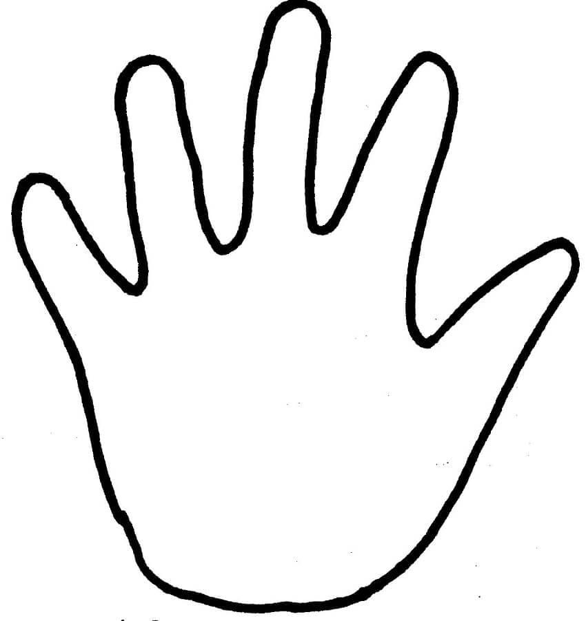 Hand Eenvoudige