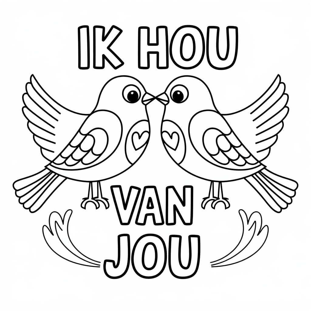 Ik hou van jou als vogel