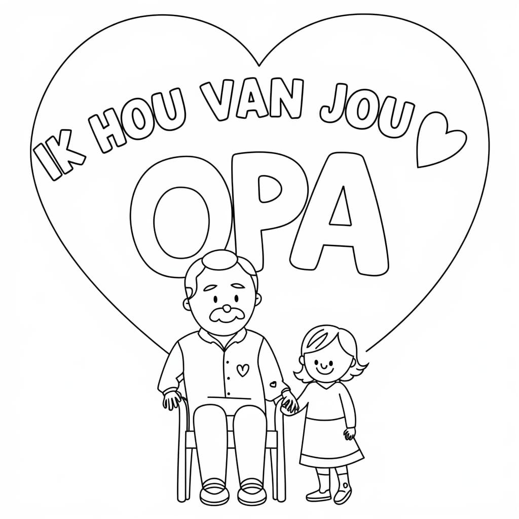 Ik hou van jou opa