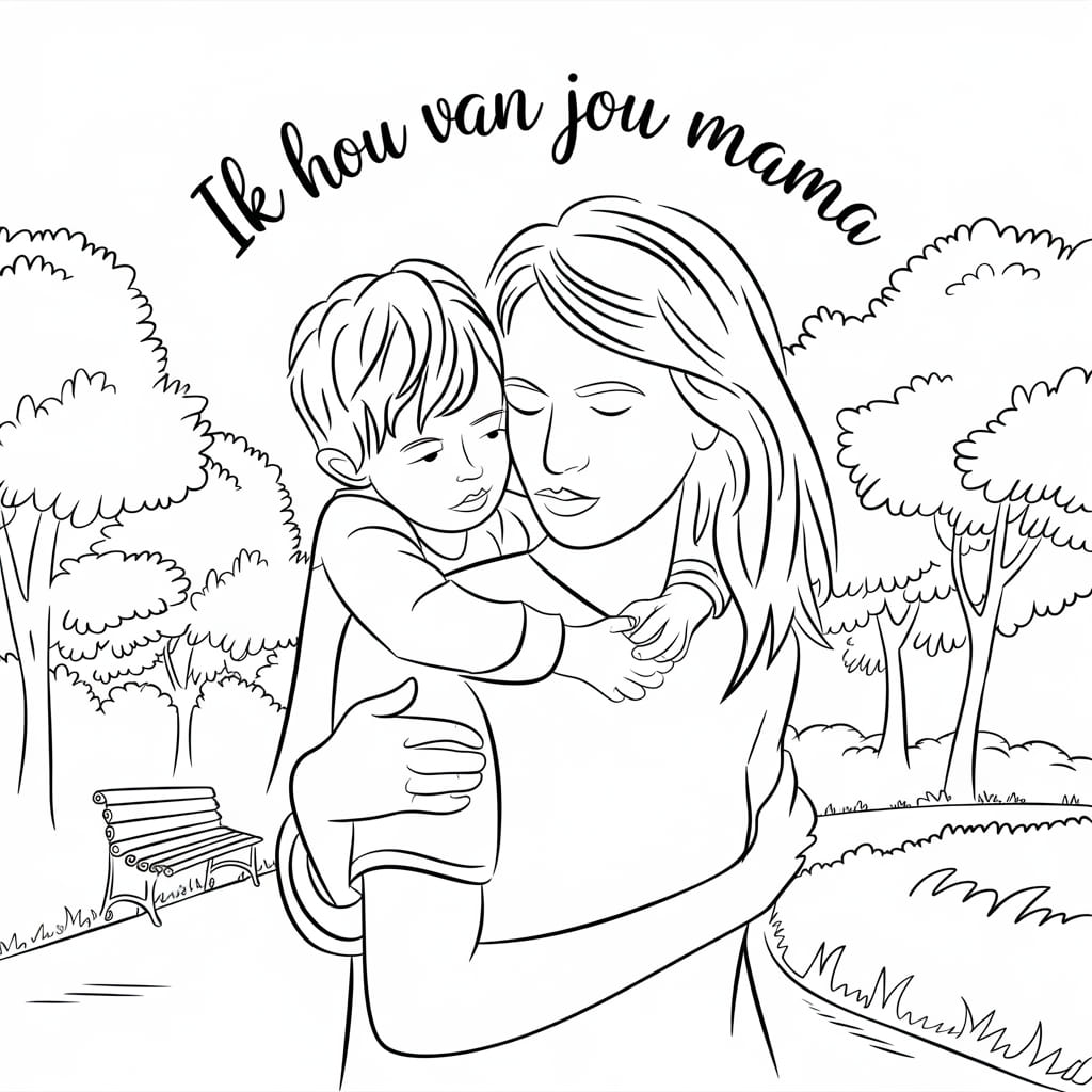 Ik hou van jou mama beste