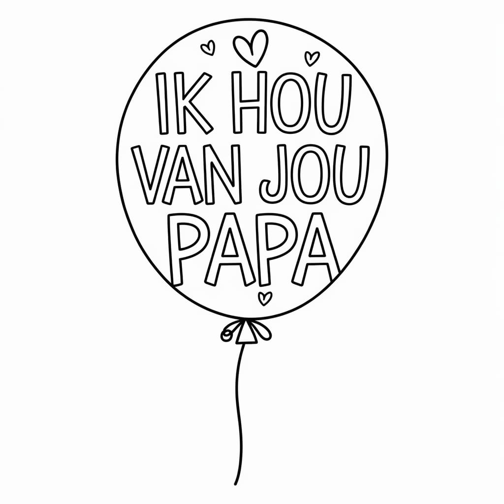 Ik hou van jou papa gratis