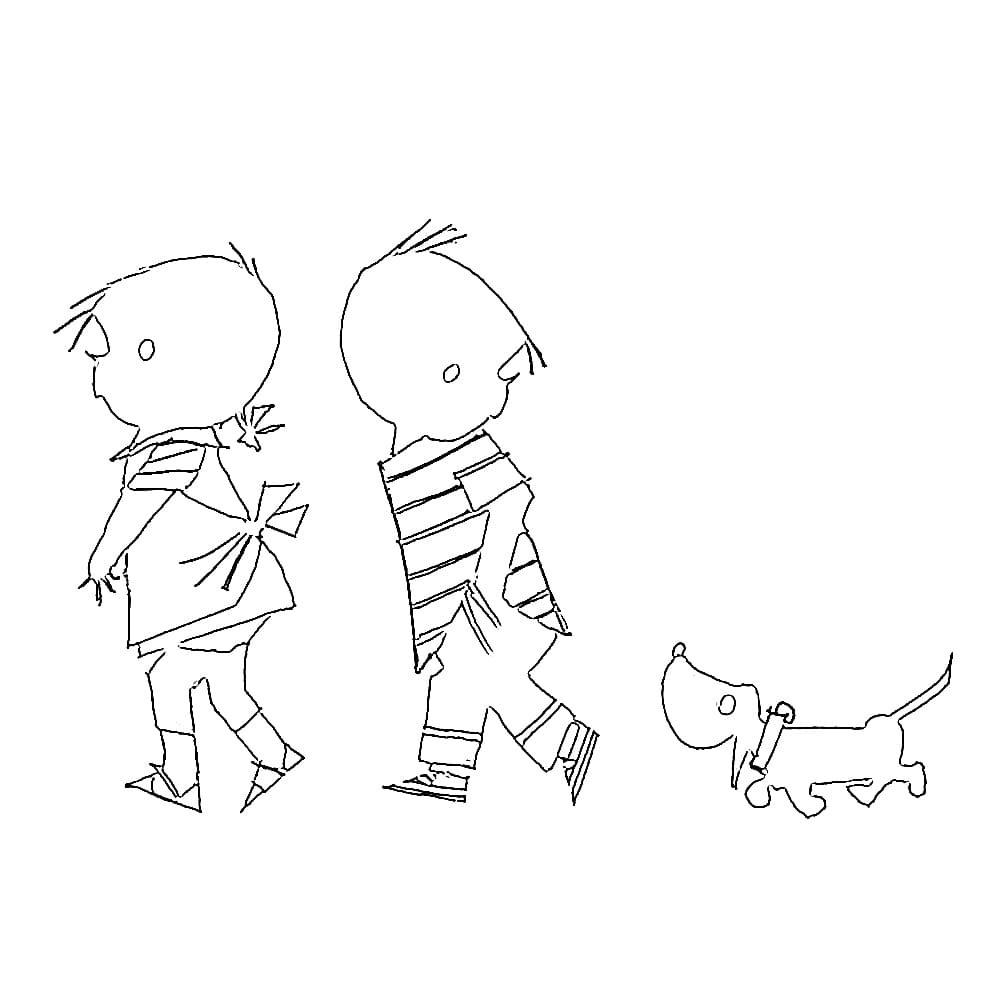 Jip En Janneke En Hond Kleurplaat Kinderen Kleurplaat