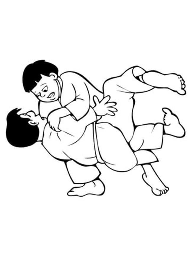 Judo gratis afbeelding