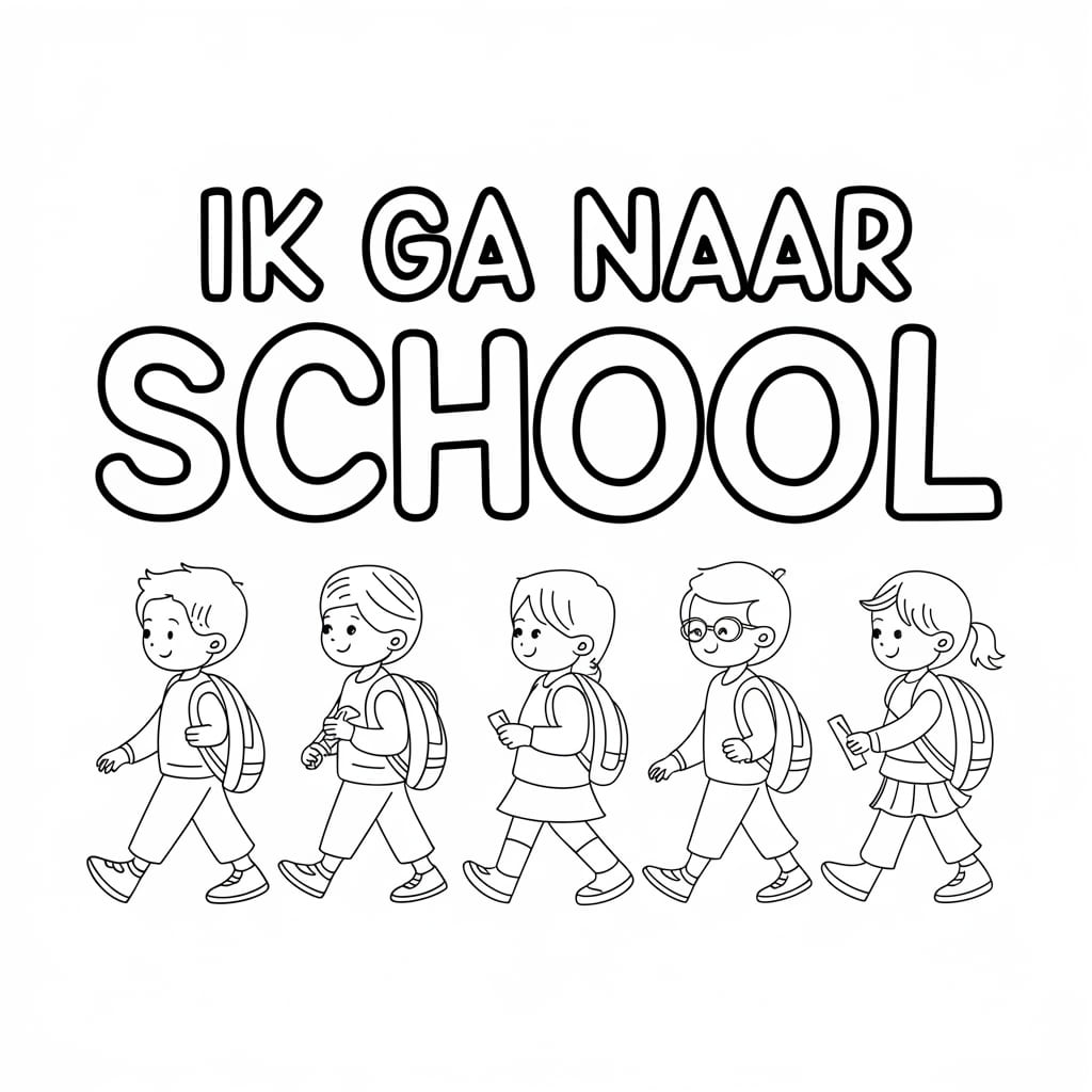 Ik ga naar school