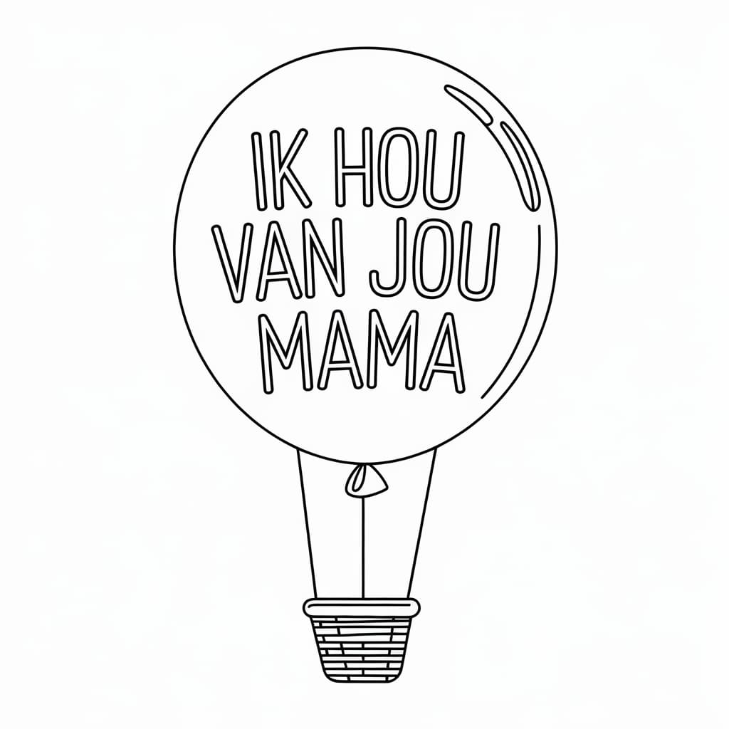 Mijn lieve mama