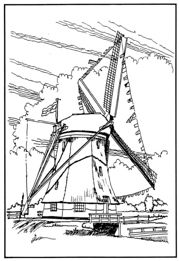 Afbeelding Molen simpel