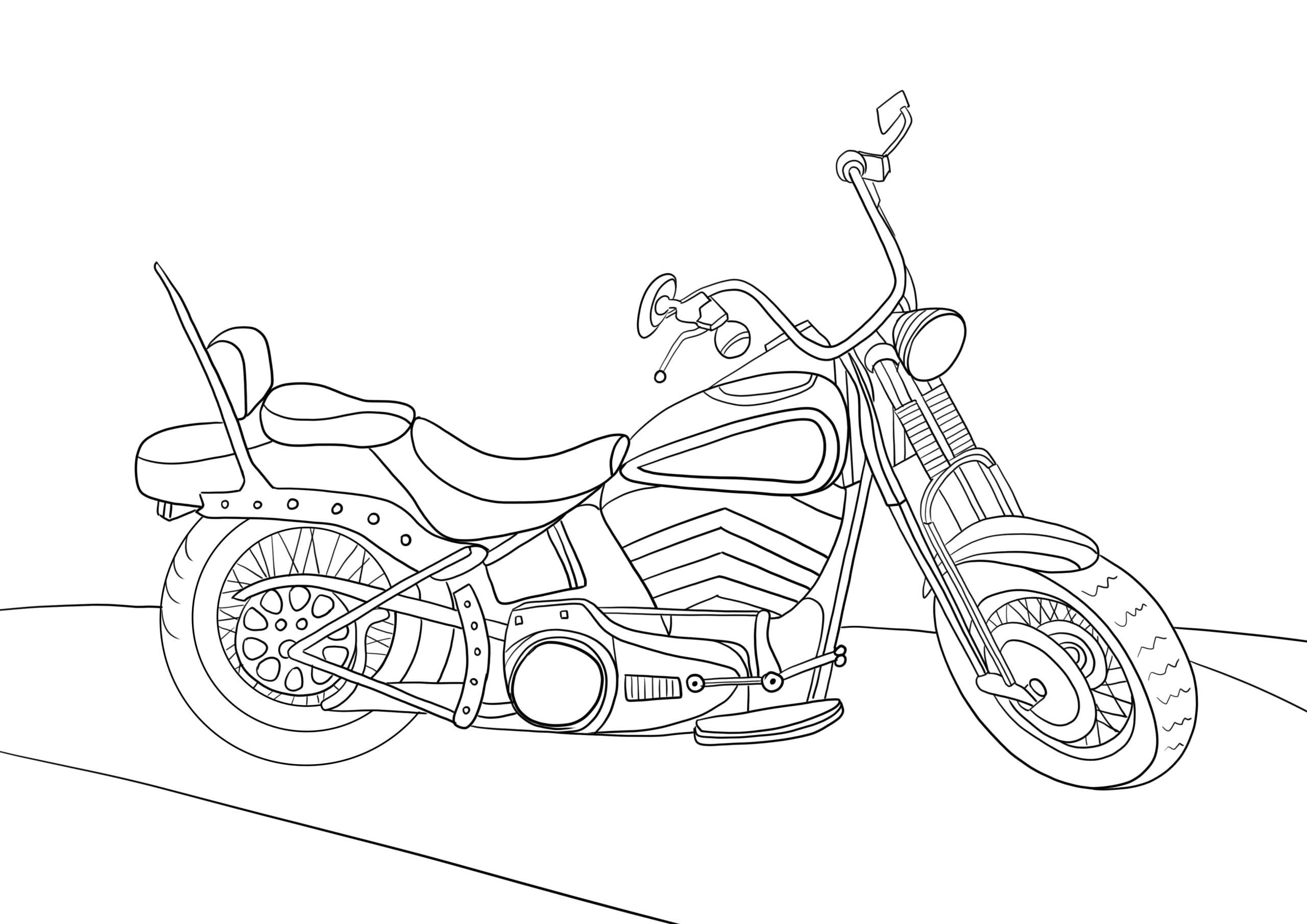 Afbeelding motor Harley gratis