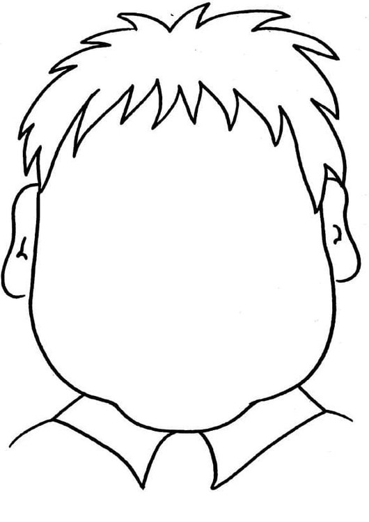 Afdrukbare tekening Menselijk Lichaam