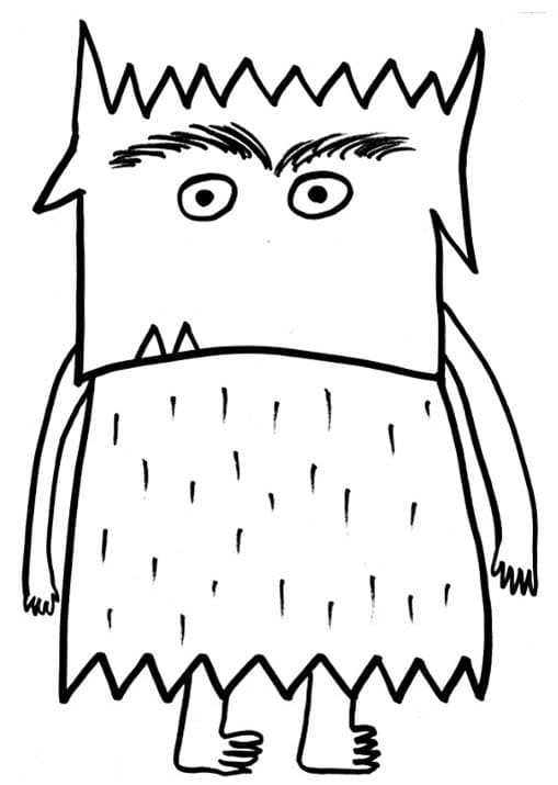 Het Kleurenmonster simpel