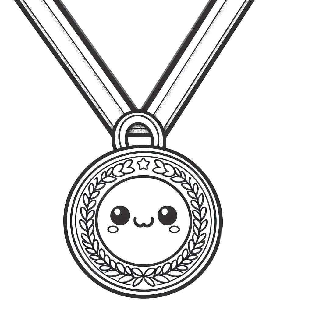 Medaille bij kinderen