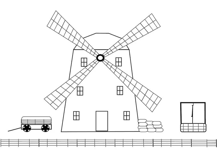 Molen bij kinderen