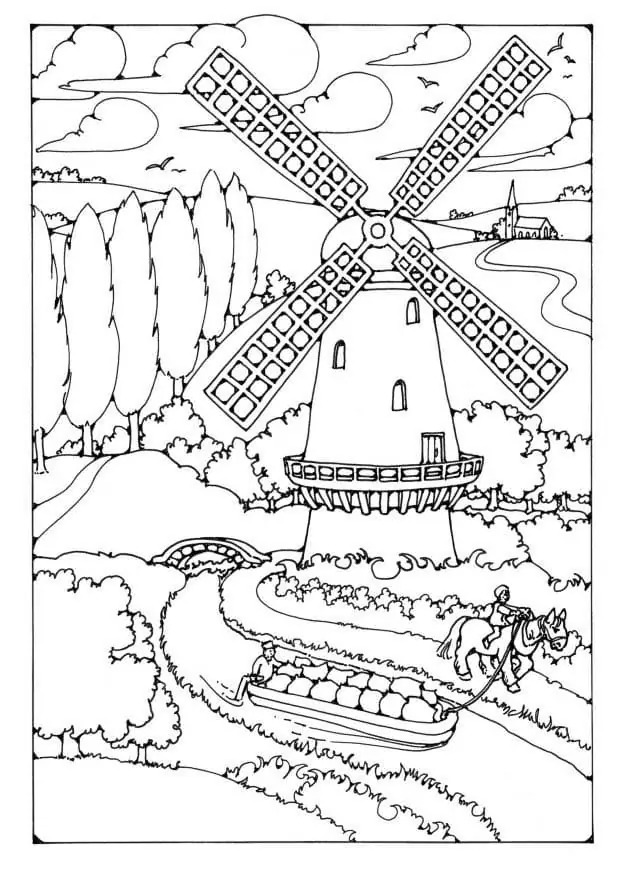 Molen Scène