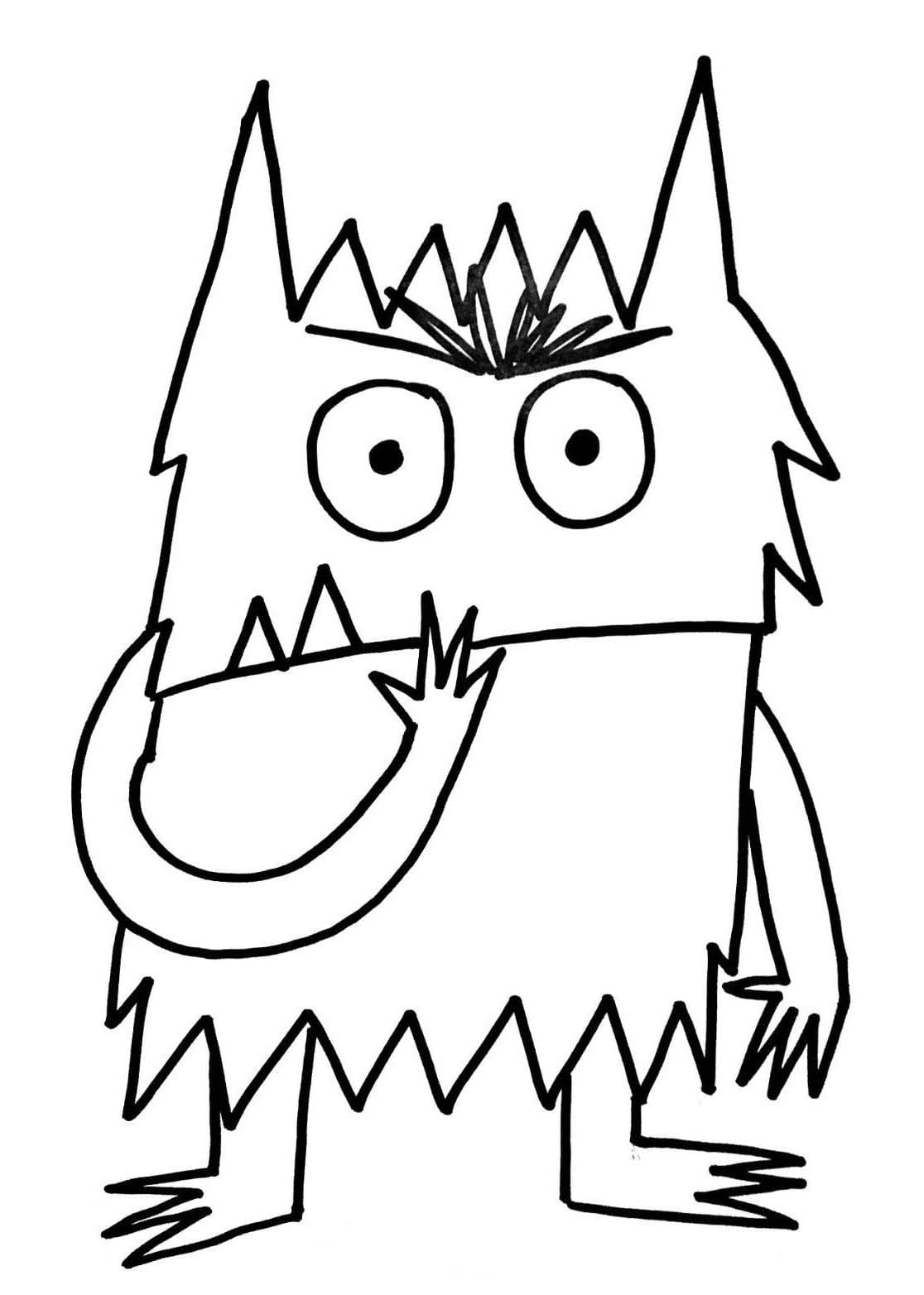 Printbaar Het Kleurenmonster