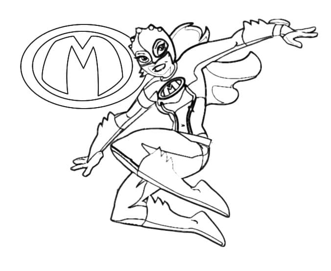 Teken Mega Mindy 1