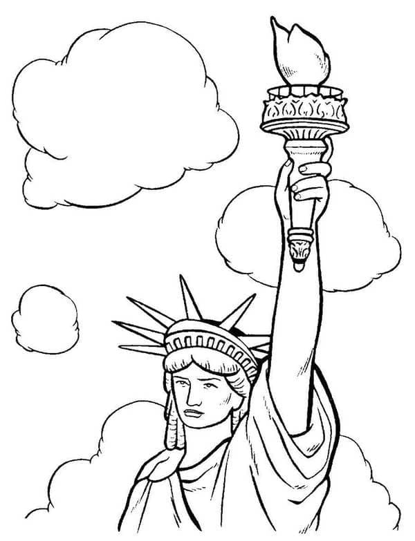 Teken Noord Amerika voor kinderen