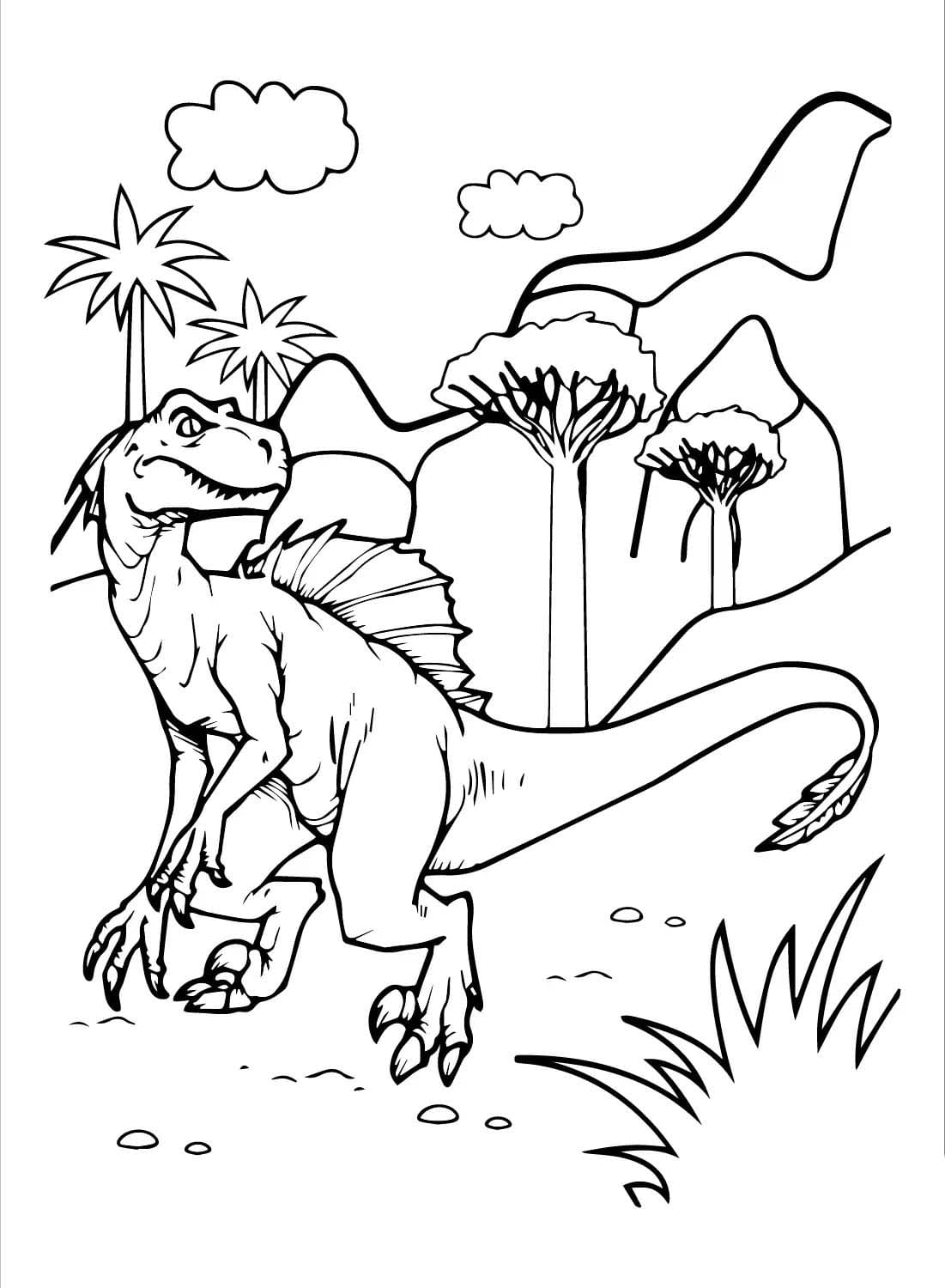 Teken Prehistorie eenvoudig