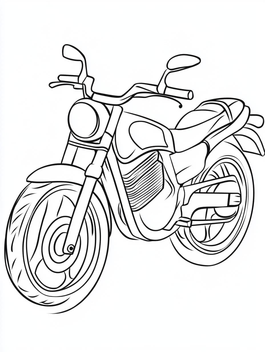 Tekening Afbeelding motoren