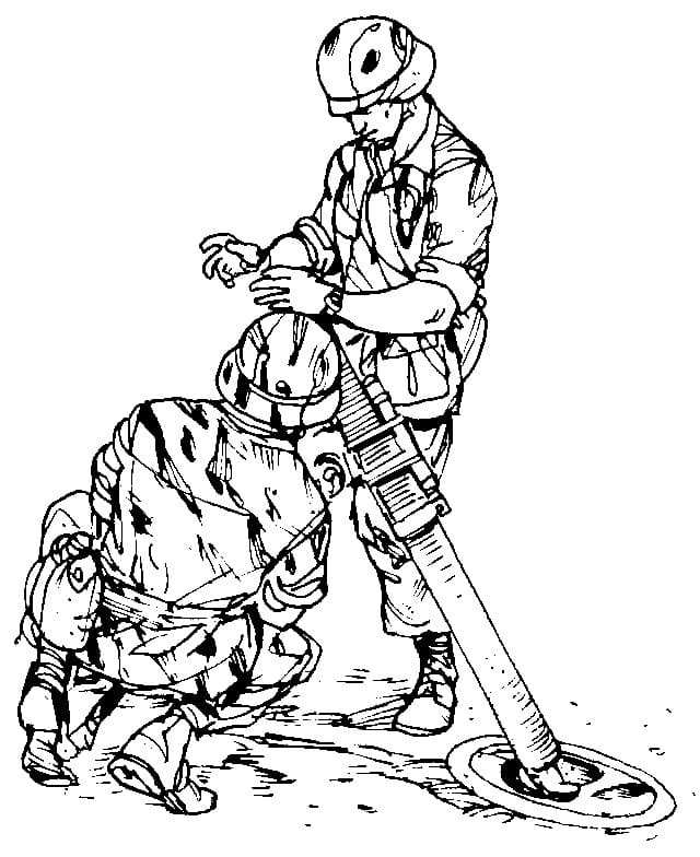 Tekening Militair