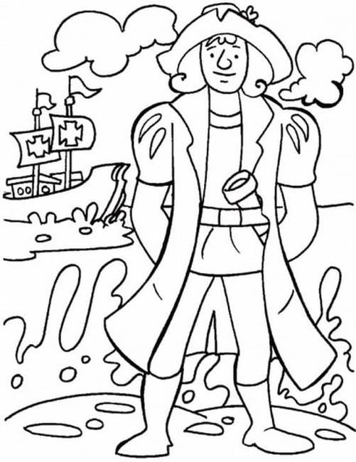Afbeelding Christopher Columbus voor kinderen