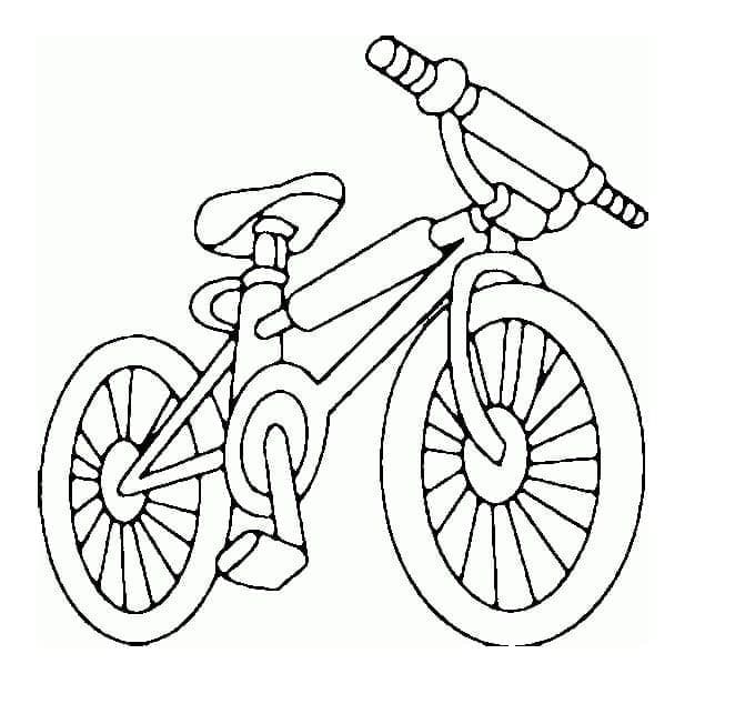 Afbeelding fietsen gratis afdrukbaar
