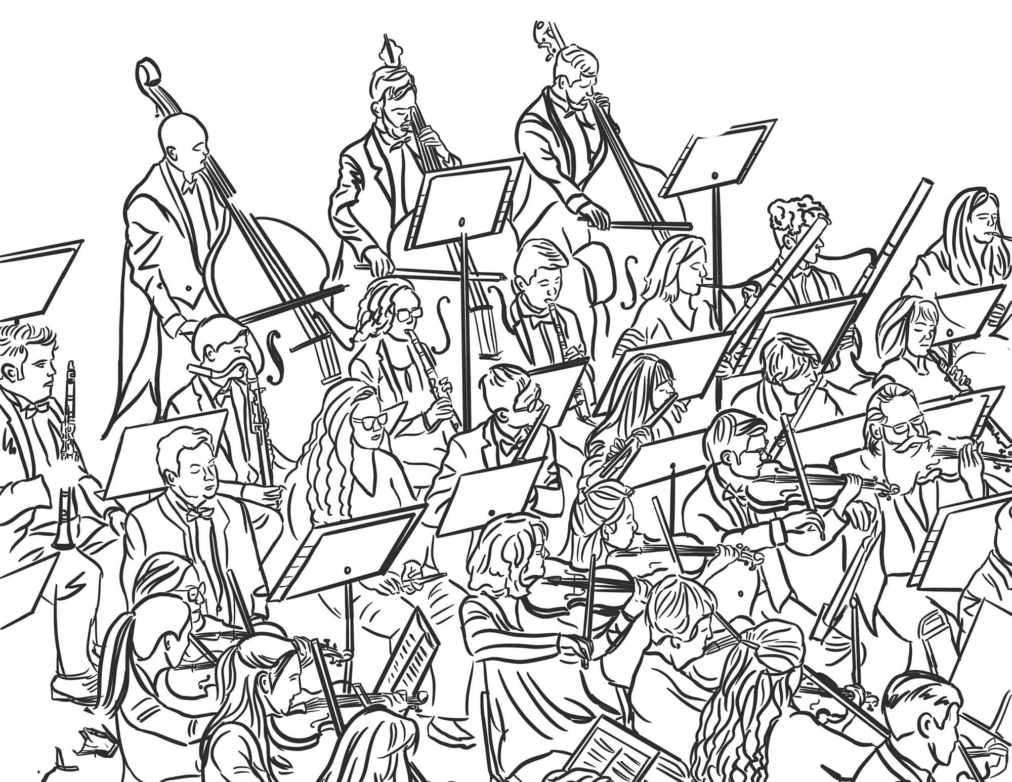 Afbeelding Orkest eenvoudig