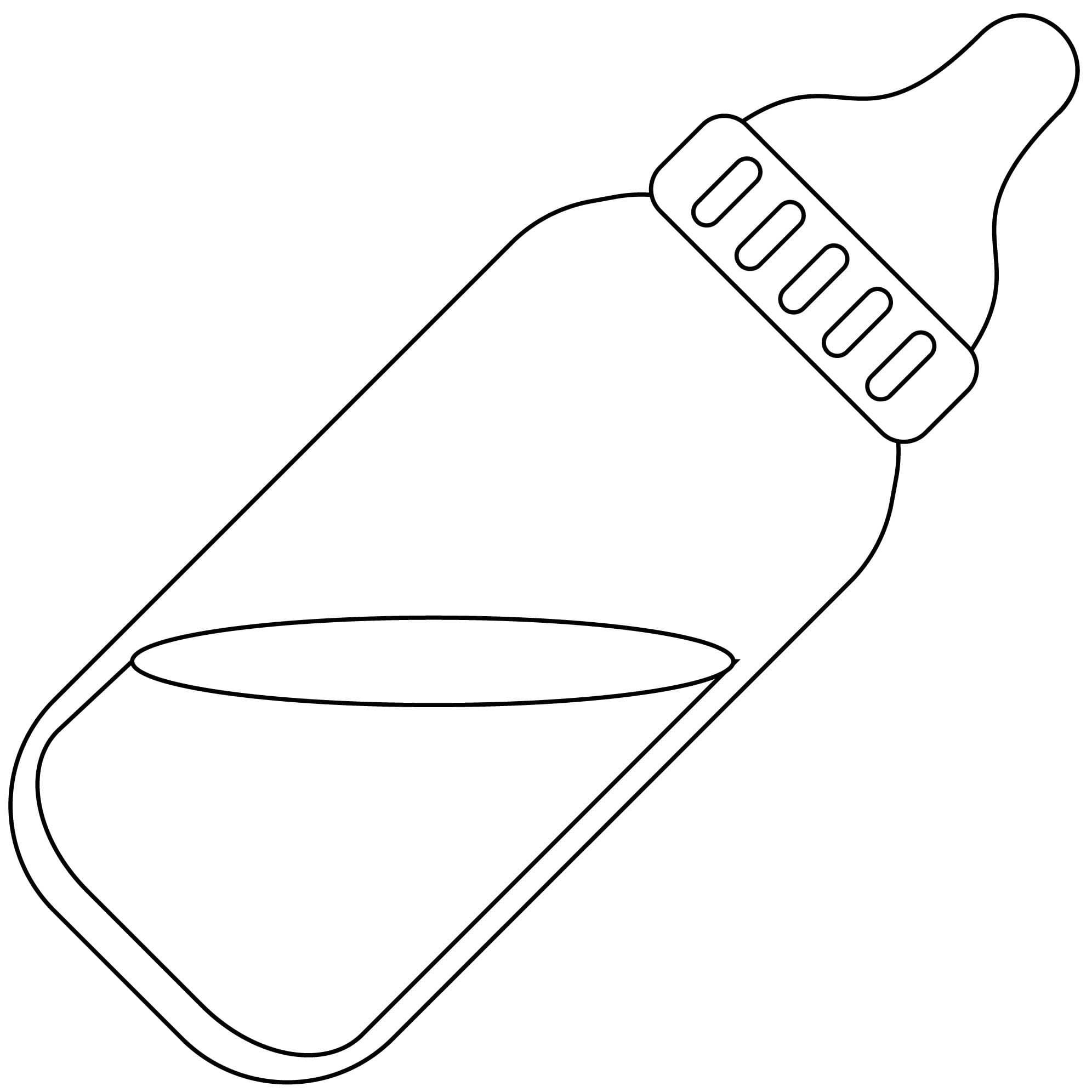 Babyfles gratis afdrukbaar