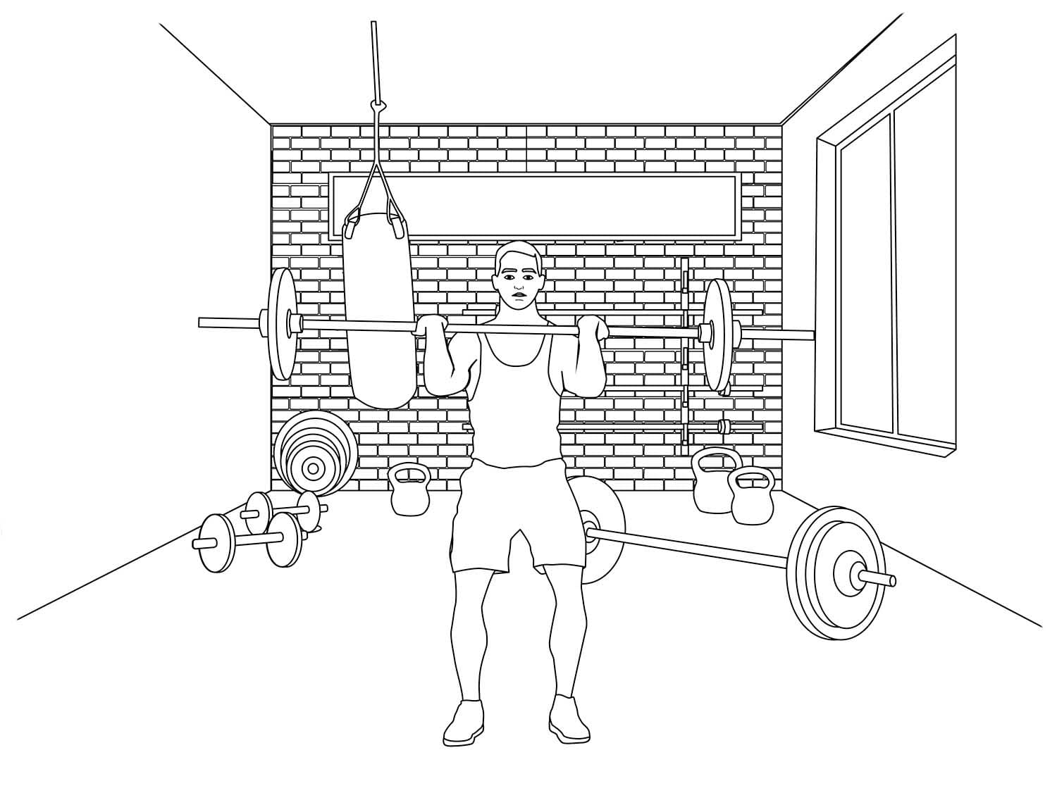 Fitness gratis afdrukbaar